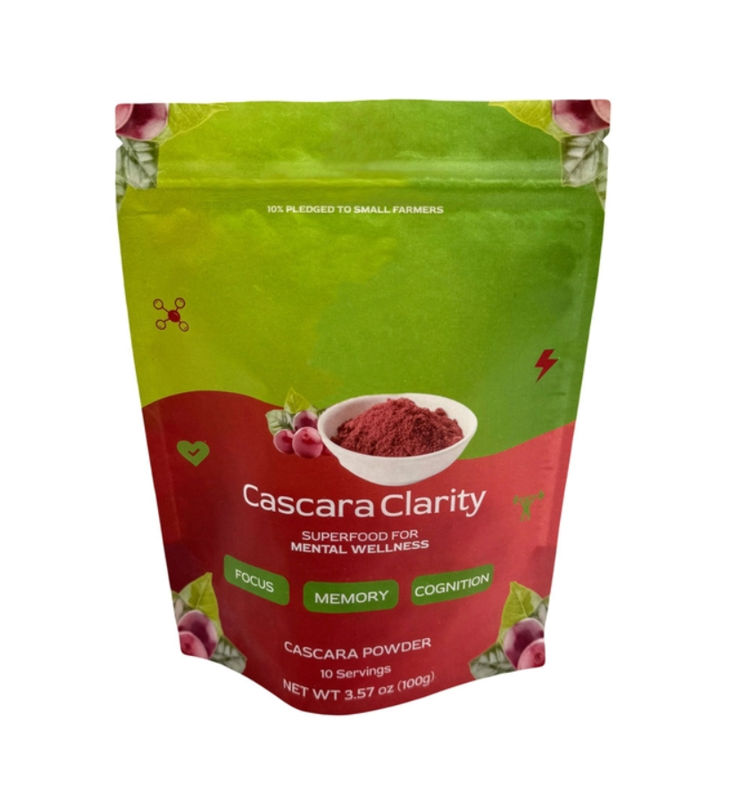 PBAT PLA Kraft 100% Compostable Stand Up Pouches With Zipper For Dry Food Powder Packaging
