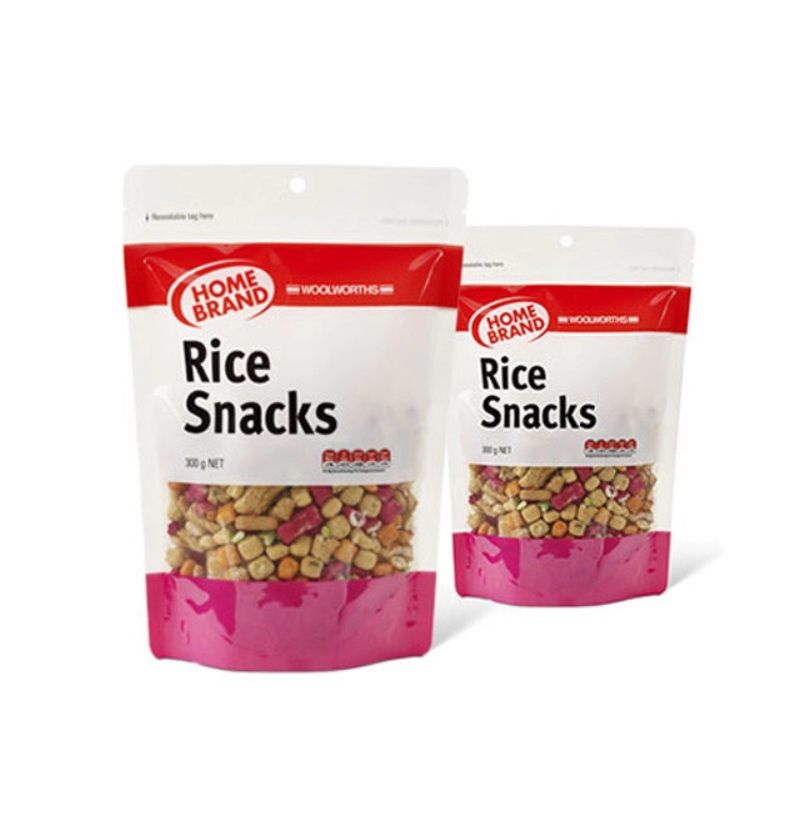 Plastic Custom Recyclable Pouches For Food Packaging With Zipper Closure Glossy Surface