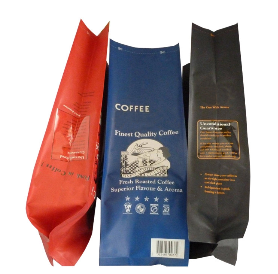 Food Grade Custom Side Gusset Bag For Food Packaging120microns Per Side