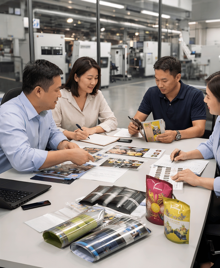 Maode Packaging continuously optimizes the collaboration between flexible packaging prototyping and delivery to help projects enter stable mass production more quickly.